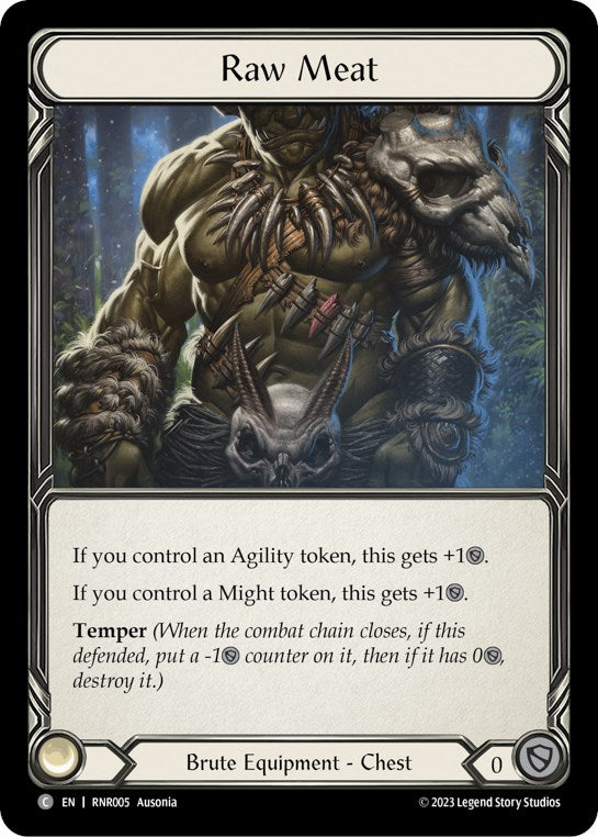 Raw Meat [RNR005] (Rhinar Hero Deck) | Good Games Modbury