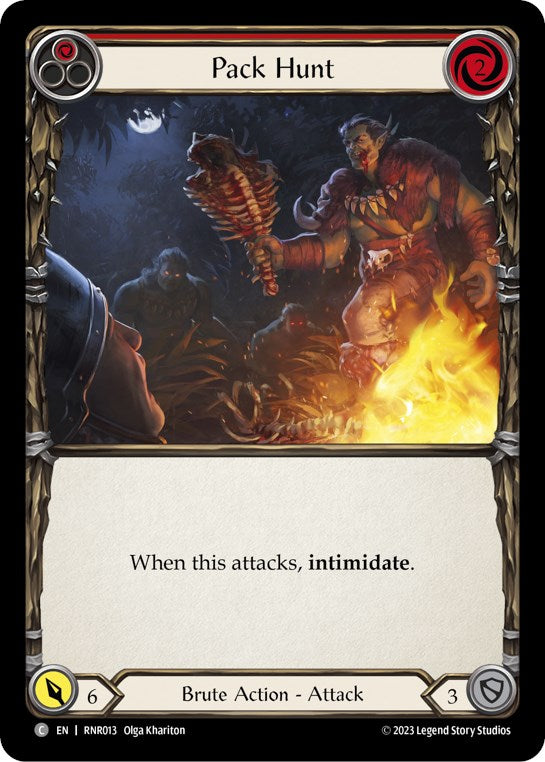 Pack Hunt (Red) [RNR013] (Rhinar Hero Deck) | Good Games Modbury