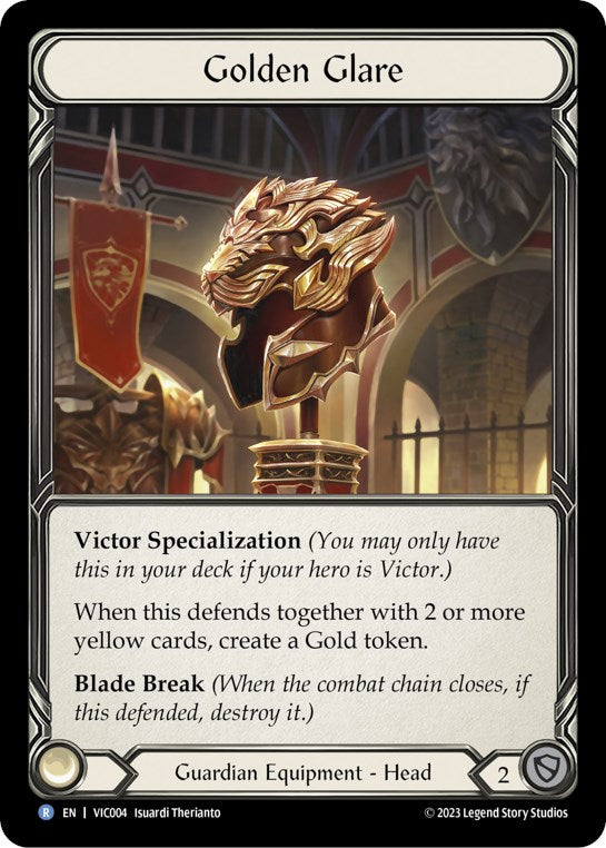 Golden Glare [VIC004] (Heavy Hitters Victor Blitz Deck) | Good Games Modbury