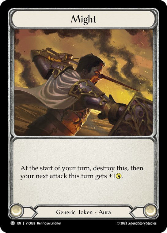 Might [VIC028] (Heavy Hitters Victor Blitz Deck) | Good Games Modbury