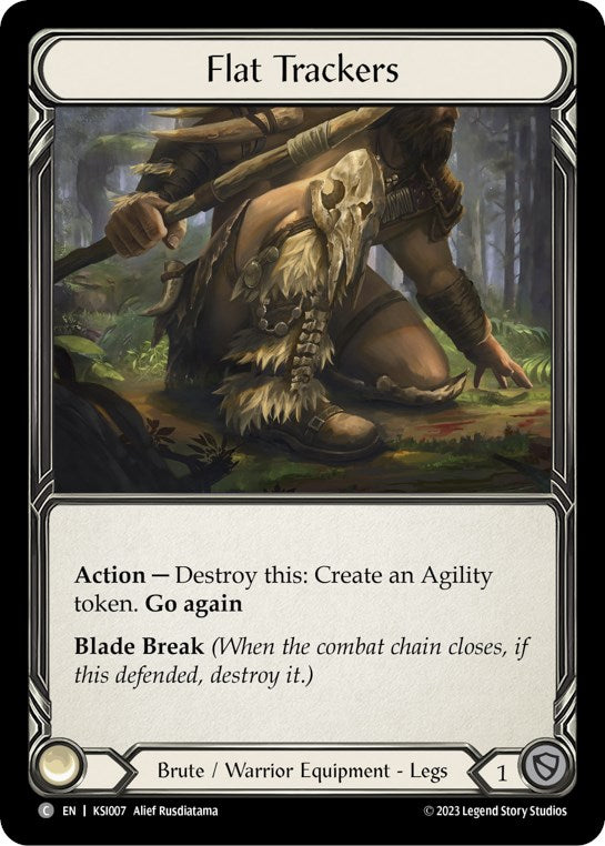 Flat Trackers [KSI007] (Heavy Hitters Kassai Blitz Deck) | Good Games Modbury