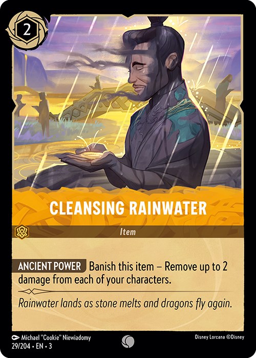 Cleansing Rainwater (29/204) [Into the Inklands] | Good Games Modbury