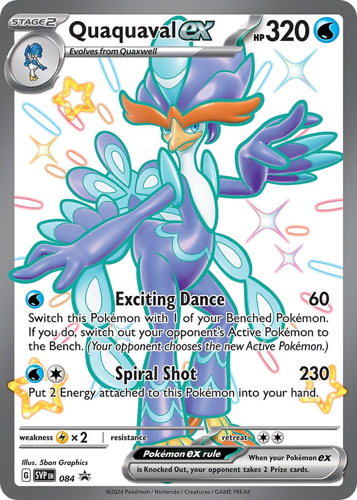 Quaquaval ex (084) (Jumbo Card) [Scarlet & Violet: Black Star Promos] | Good Games Modbury