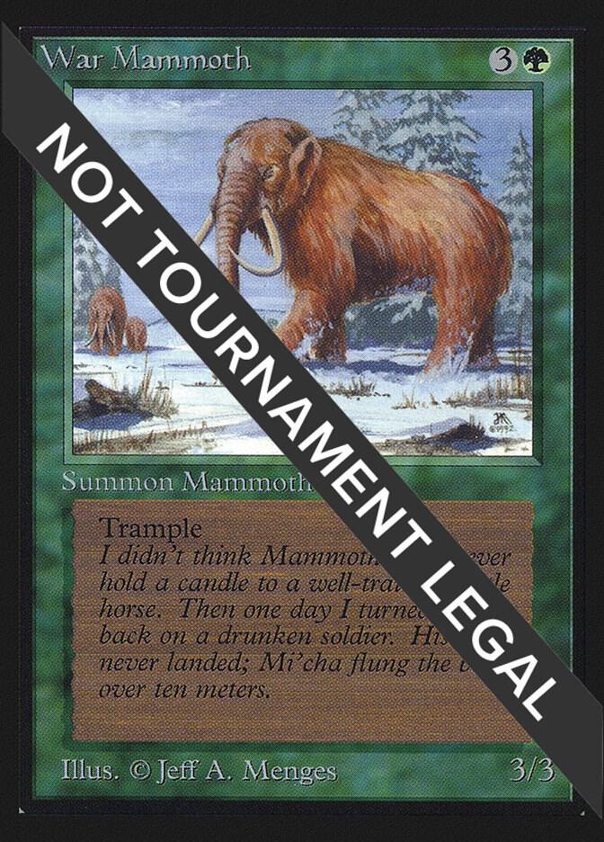 War Mammoth IE 228/302 (International Edition)  | Good Games Modbury