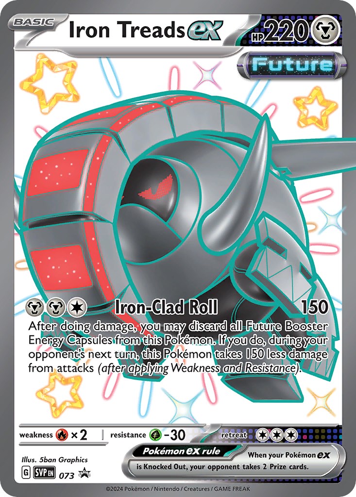 Iron Treads ex (073) [Scarlet & Violet: Black Star Promos] | Good Games Modbury