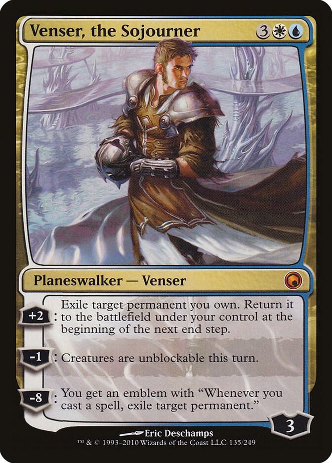 Venser, the Sojourner 135/249 (Scars of Mirrodin)  | Good Games Modbury
