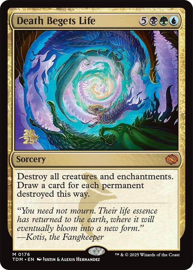 Death Begets Life 176s/166 (Prerelease Cards)  - Foil | Good Games Modbury