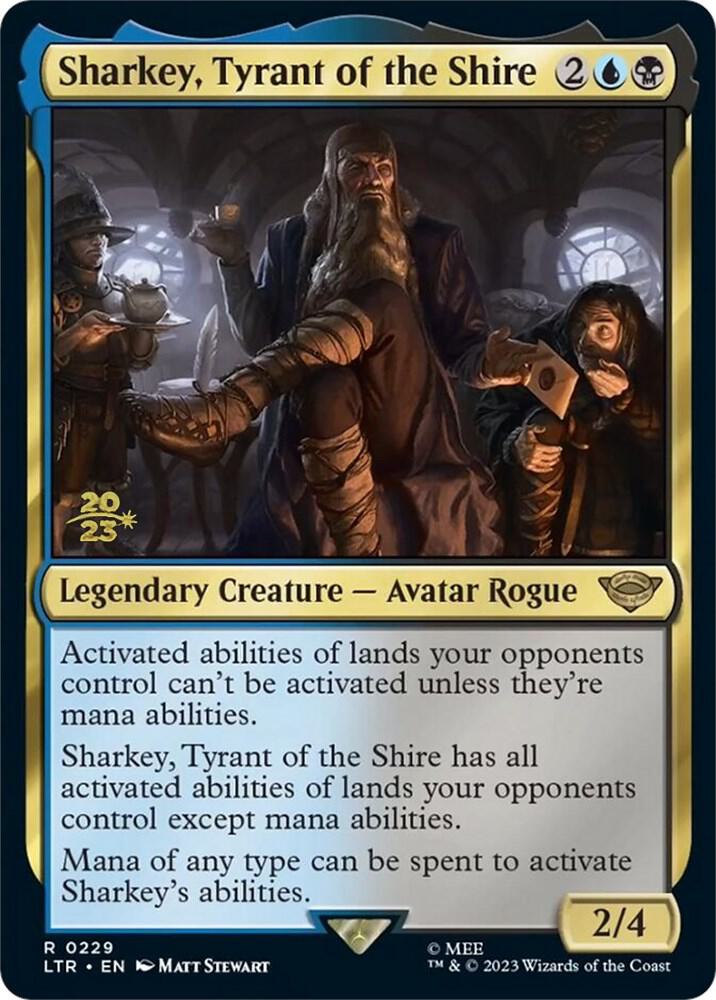 Sharkey Tyrant of the Shire 229s/86 (Prerelease Cards)  - Foil | Good Games Modbury