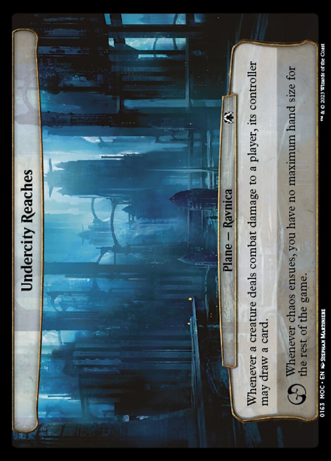 Undercity Reaches 163/79 (Planechase: March of the Machine)  | Good Games Modbury