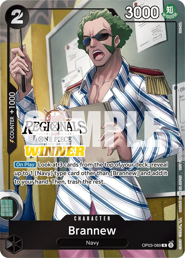 Brannew (Online Regional 2024) [Winner] [One Piece Promotion Cards] | Good Games Modbury