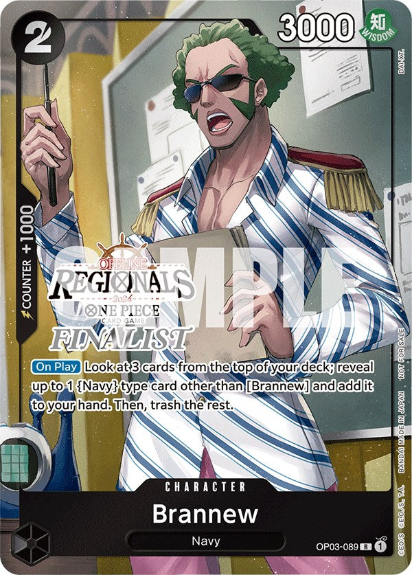 Brannew (Offline Regional 2024) [Finalist] [One Piece Promotion Cards] | Good Games Modbury