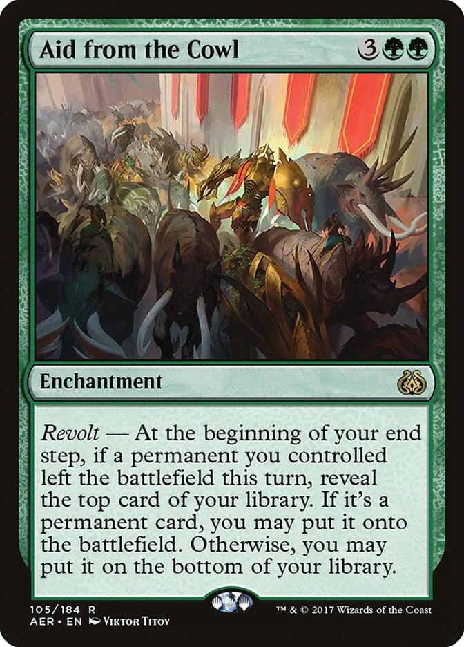 Aid from the Cowl 105/184 (Aether Revolt)  | Good Games Modbury