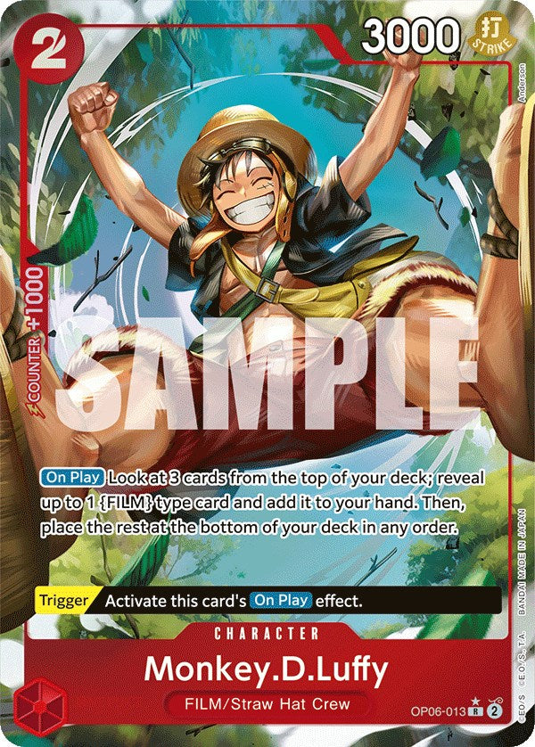 Monkey.D.Luffy (Alternate Art) [Ultimate Deck - The Three Captains] | Good Games Modbury