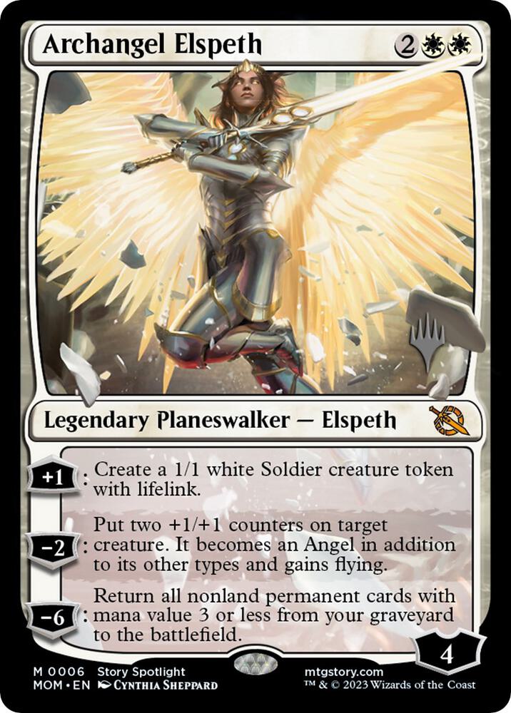 Archangel Elspeth 6p/162 (Promo Pack: March of the Machine)  | Good Games Modbury