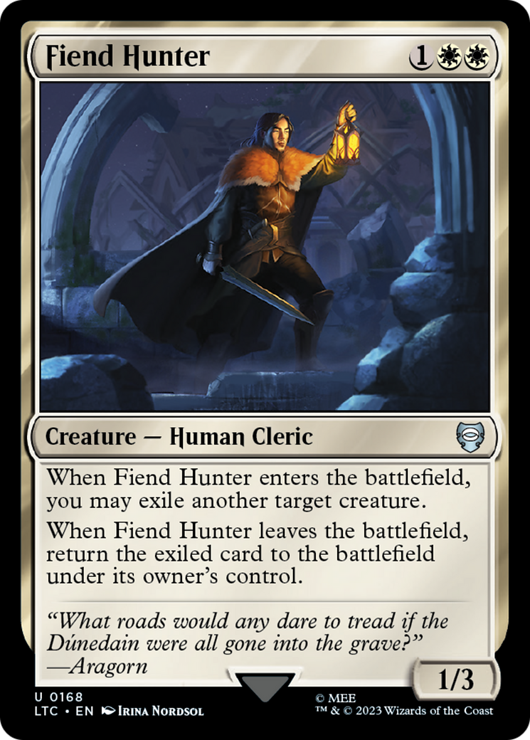 Fiend Hunter [The Lord of the Rings: Tales of Middle-Earth Commander] | Good Games Modbury