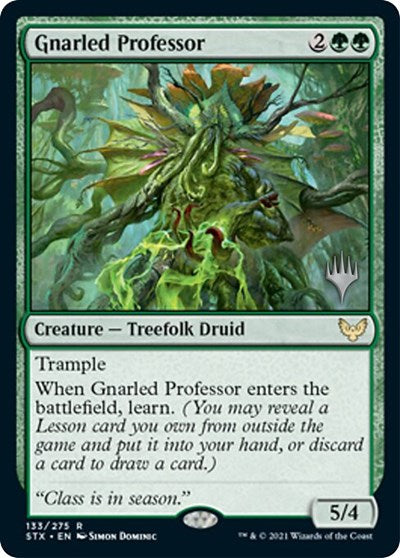 Gnarled Professor (Promo Pack) [Strixhaven: School of Mages Promos] | Good Games Modbury