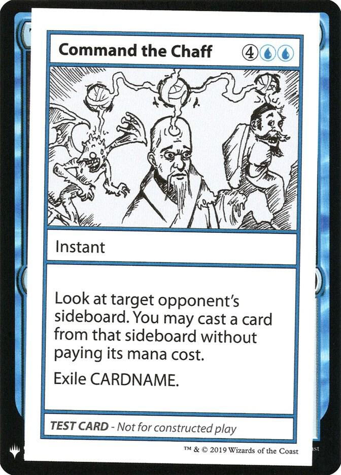 Command the Chaff 18/121 (Mystery Booster: Convention Edition Exclusives)  | Good Games Modbury