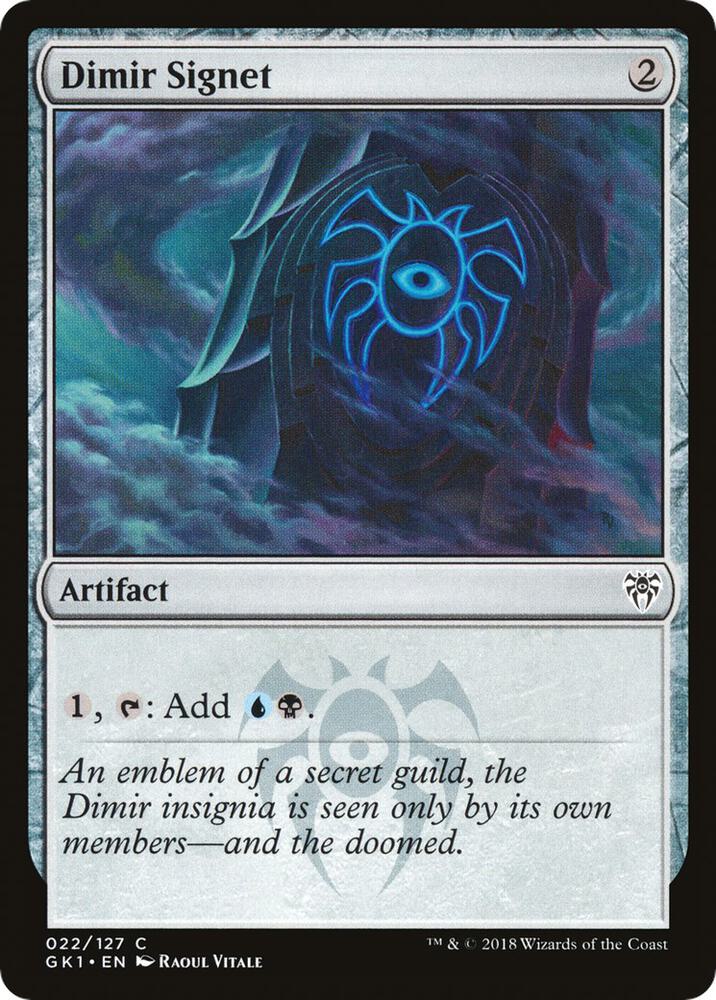 Dimir Signet 22/127 (Guilds of Ravnica: Guild Kits)  | Good Games Modbury
