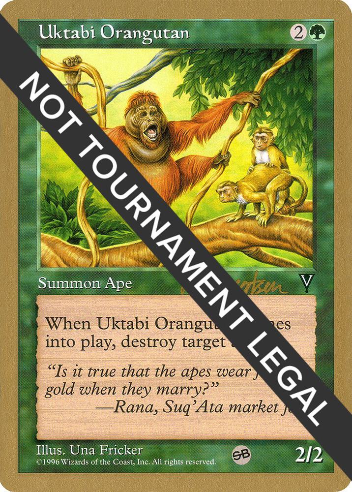 Uktabi Orangutan 1997 Svend Geertsen VIS SB sg123sb/131 (World Championship Decks)  | Good Games Modbury