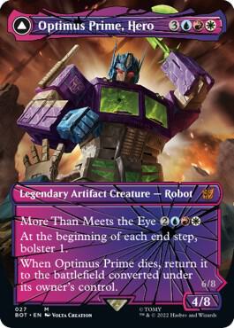 Optimus Prime Hero Shattered Glass 27/58 (Universes Beyond: Transformers)  - Foil | Good Games Modbury