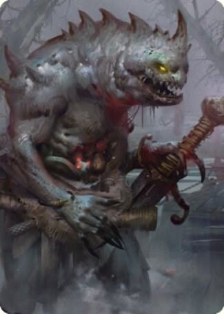 Gray Slaad Art Card 15 (Art Series: Commander Legends: Battle for Baldur's Gate)  | Good Games Modbury