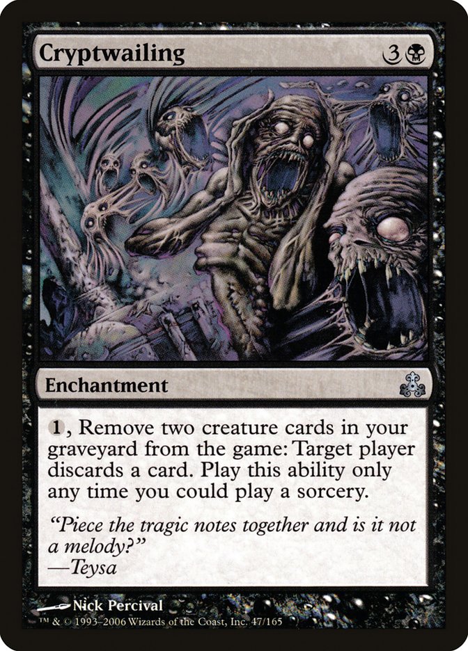 Cryptwailing 47/165 (Guildpact)  - Foil | Good Games Modbury
