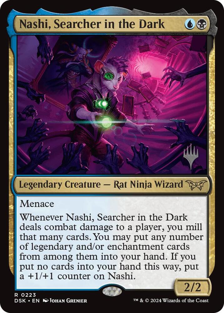 Nashi, Searcher in the Dark 223 (Promo Pack: Duskmourn: House of Horror)  | Good Games Modbury