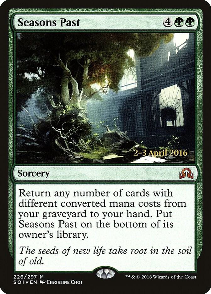 Seasons Past 226s/89 (Prerelease Cards)  - Foil | Good Games Modbury
