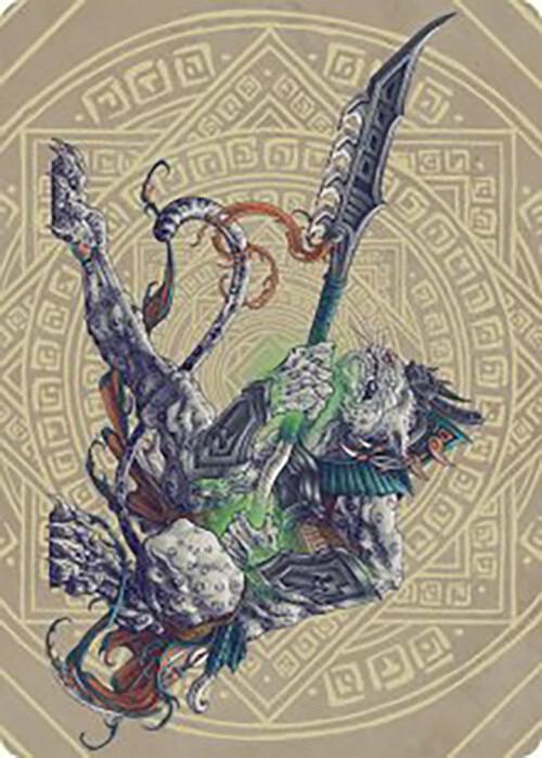 Kutzil Malamet Exemplar Art Card 50 (Art Series: The Lost Caverns of Ixalan)  | Good Games Modbury