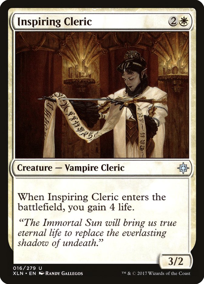 Inspiring Cleric [Ixalan] | Good Games Modbury