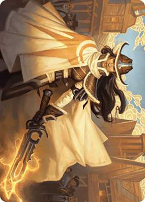 Omenport Vigilante Art Card 3 (Art Series: Outlaws of Thunder Junction)  | Good Games Modbury