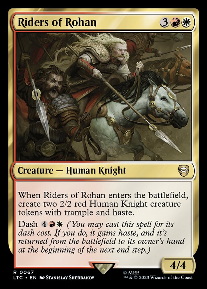 Riders of Rohan 67/84 (Commander: The Lord of the Rings: Tales of Middle-earth)  | Good Games Modbury
