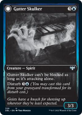 Gutter Skulker 329 (Innistrad: Double Feature)  - Foil | Good Games Modbury