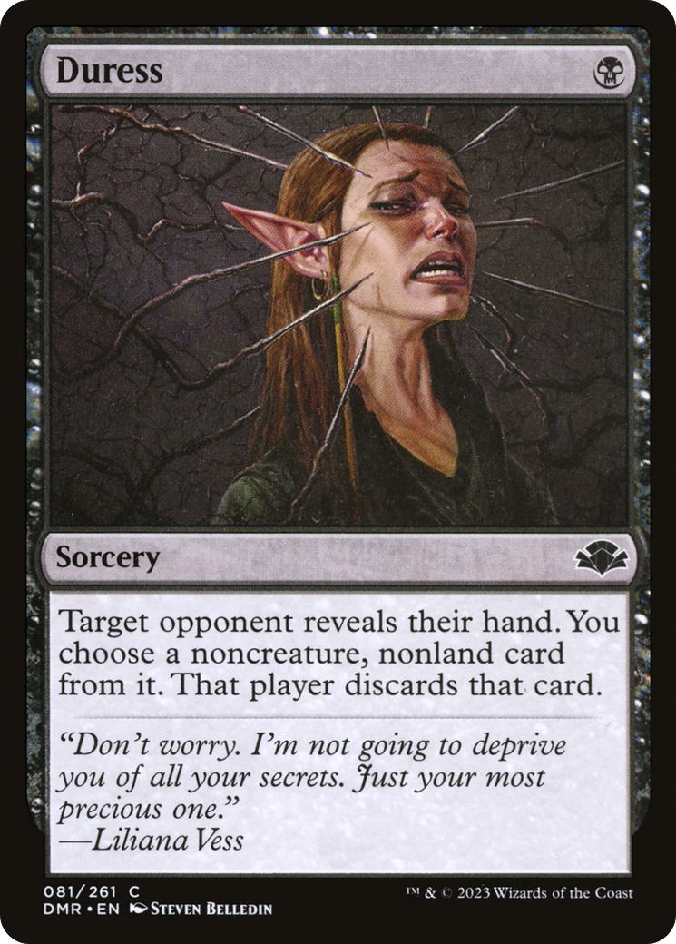 Duress [Dominaria Remastered] | Good Games Modbury