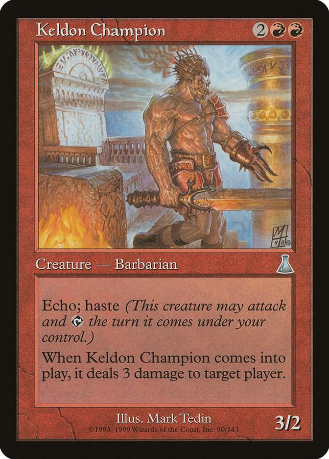 Keldon Champion 90/143 (Urza's Destiny)  | Good Games Modbury
