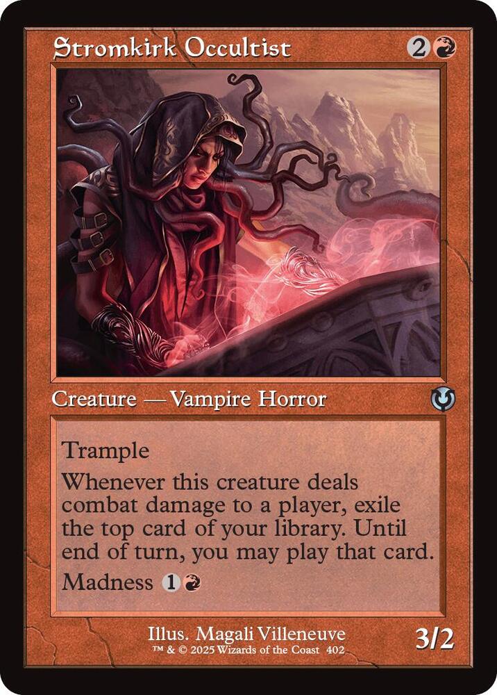 Stromkirk Occultist 402/287 (Innistrad Remastered)  - Retro | Good Games Modbury