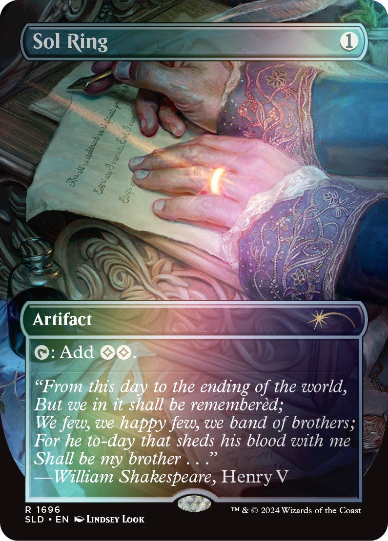 Sol Ring (1696) (Rainbow Foil) [Secret Lair Drop Series] | Good Games Modbury