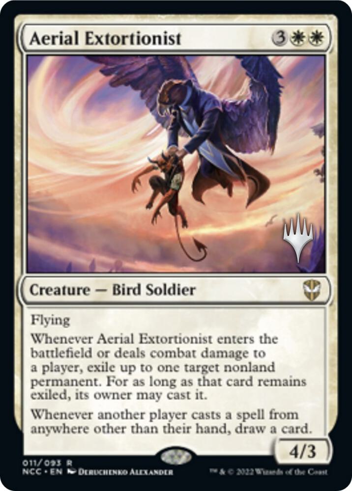 Aerial Extortionist 11 (Promo Pack: Streets of New Capenna)  - Foil | Good Games Modbury