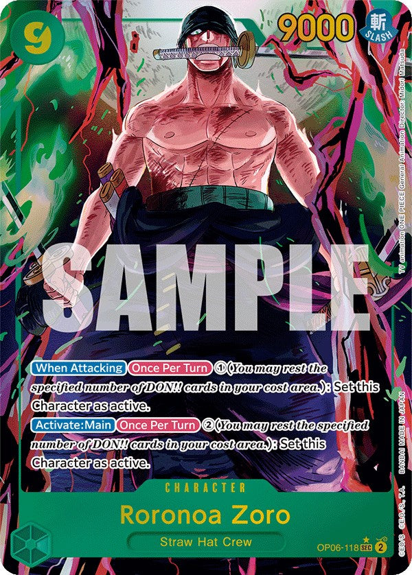 Roronoa Zoro (Alternate Art) [Wings of the Captain] | Good Games Modbury