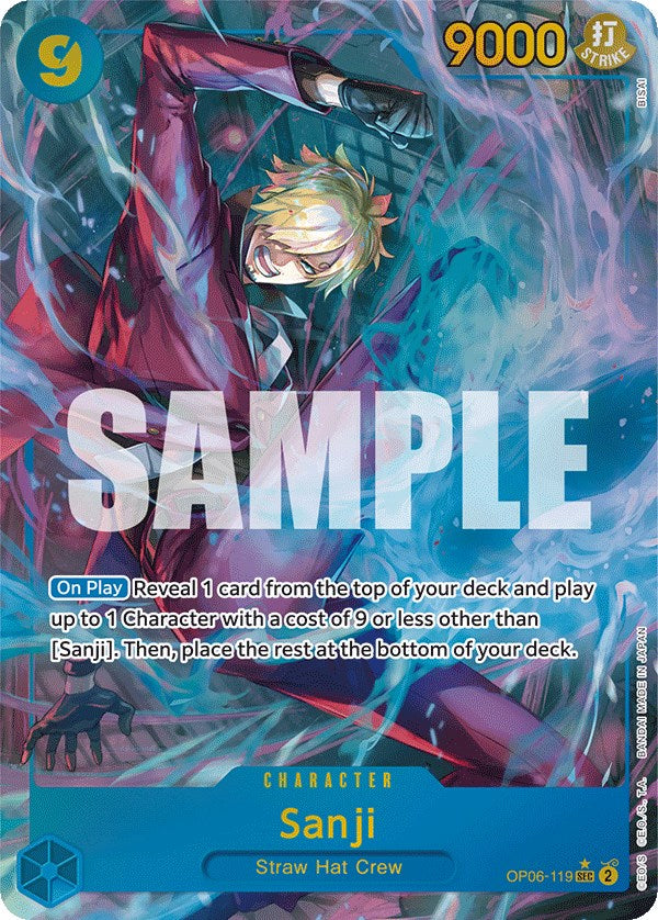 Sanji (Alternate Art) [Wings of the Captain] | Good Games Modbury