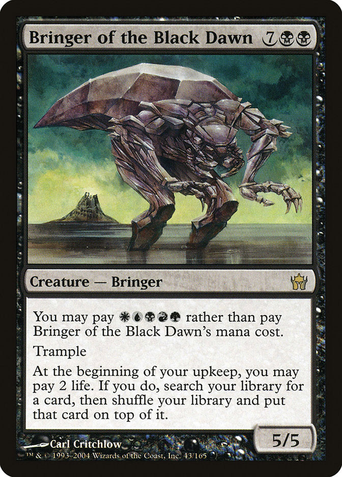 Bringer of the Black Dawn 43/165 (Fifth Dawn)  - Foil | Good Games Modbury