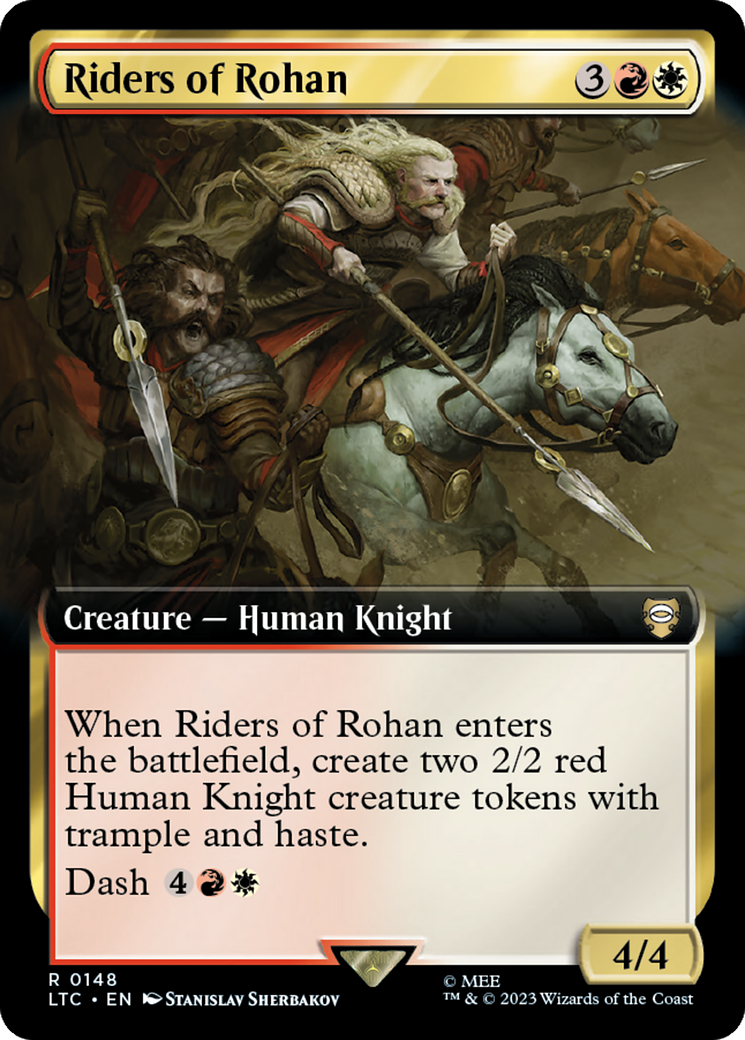 Riders of Rohan (Extended Art) [The Lord of the Rings: Tales of Middle-Earth Commander] | Good Games Modbury