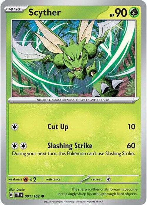 Scyther (001/162) [Scarlet & Violet: Temporal Forces] | Good Games Modbury