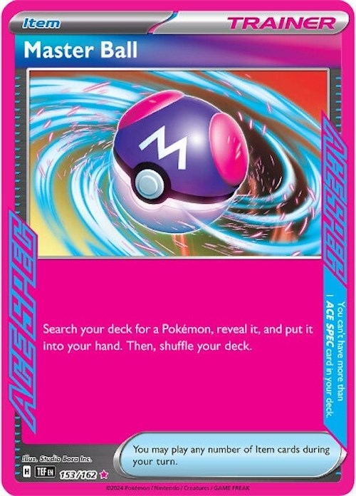 Master Ball (153/162) [Scarlet & Violet: Temporal Forces] | Good Games Modbury