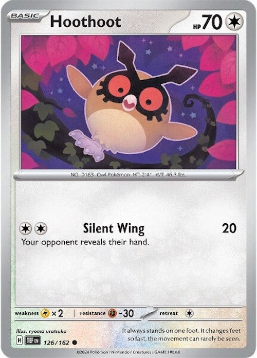 Hoothoot (126/162) [Scarlet & Violet: Temporal Forces] | Good Games Modbury