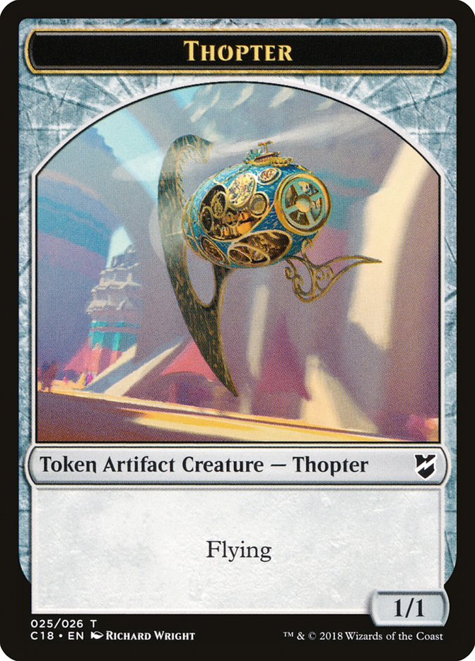 Thopter Token (025/026) [Commander 2018 Tokens] | Good Games Modbury