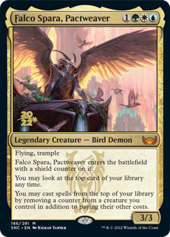 Falco Spara Pactweaver 186s/161 (Prerelease Cards)  - Foil | Good Games Modbury