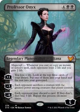 Professor Onyx Borderless 276/275 (Strixhaven: School of Mages)  - Foil | Good Games Modbury