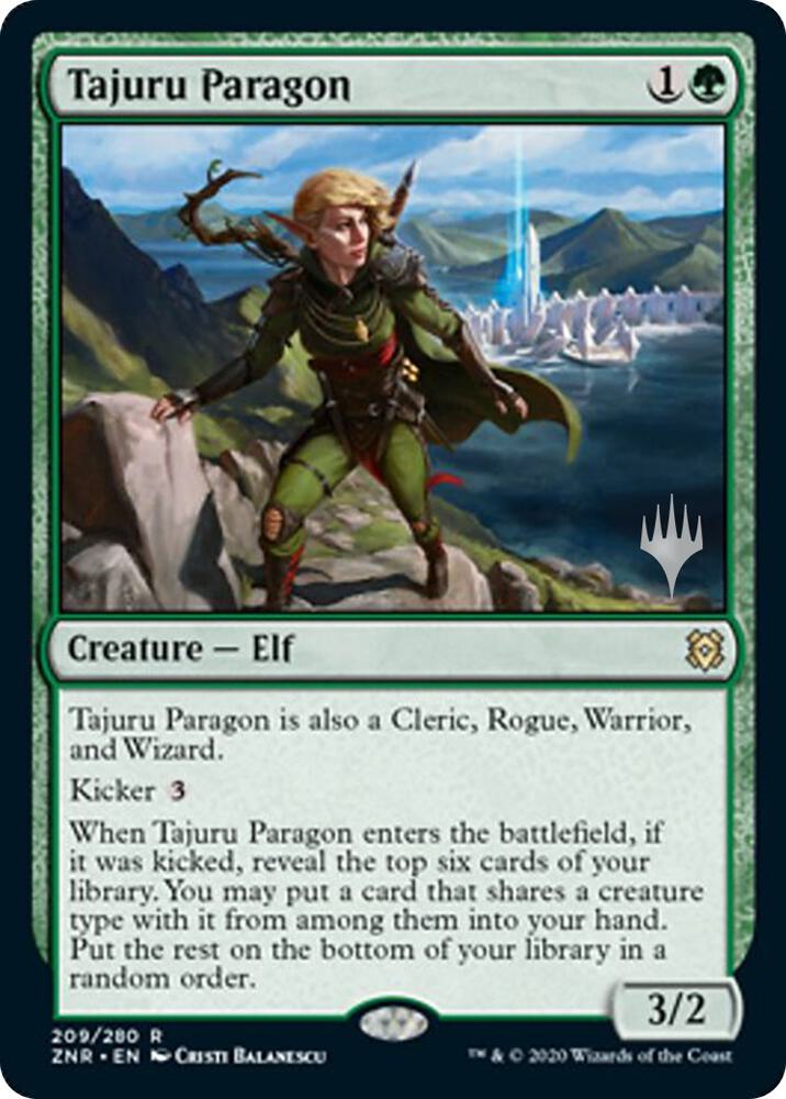 Tajuru Paragon 209p/169 (Promo Pack: Zendikar Rising)  | Good Games Modbury