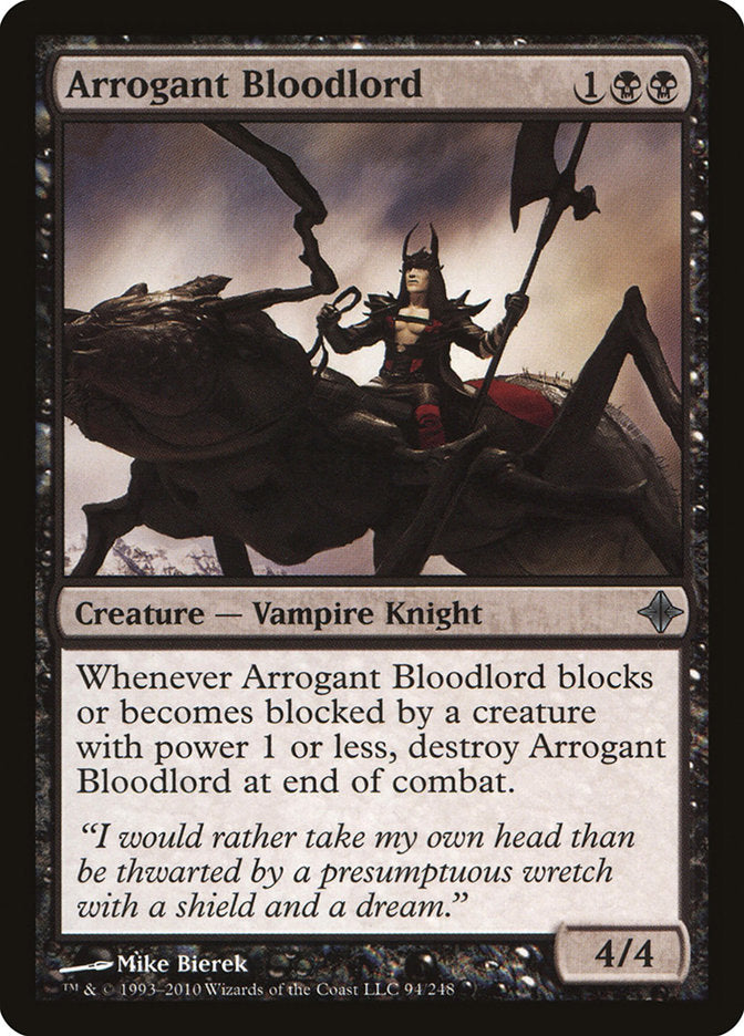 Arrogant Bloodlord [Rise of the Eldrazi] | Good Games Modbury